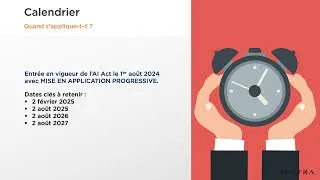 Miniature : AI Act : la mise en oeuvre, par quoi commence-t-on pour se mettre en conformité ?
