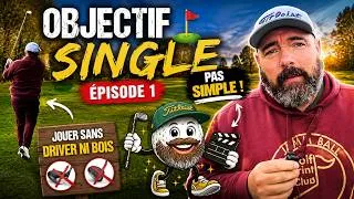 Miniature : 🎯 Objectif Single – Épisode 1 : Je range les bois et le driver ⛳ 9 trous sur le Golf Centre Manche