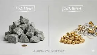 Miniature : La Loi de Pareto (80/20) : L'arnaque du "Travail Acharné"