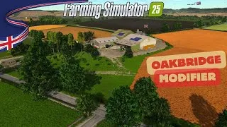 Miniature : DÉCOUVERTE DE LA MAP "OakBridge Modifier" 😍 FS 25 PC.
