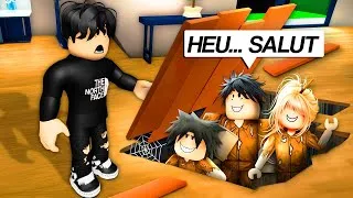 Miniature : J'AI TROUVÉ UNE FAMILLE QUI VIVAIT SOUS MA MAISON BROOKHAVEN, ROBLOX