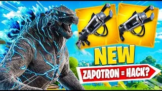 Miniature : LE ZAPOTRON EST DE RETOUR sur FORTNITE ! 😱 (Nouvelle Arme OP ?!)