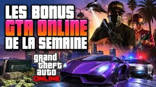 Miniature : LES BONUS GTA ONLINE DE LA SEMAINE