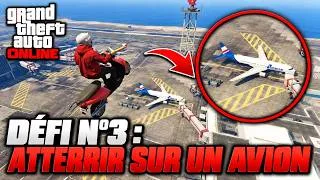 Miniature : DÉFI N°3 : ATTÉRRIR SUR UN AVION