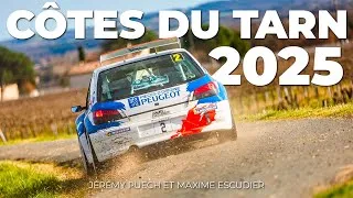 Miniature : Jérémy Puech et Maxime Escudier en 306 Maxi : Rallye des Côtes du Tarn '25