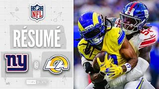 Miniature : Résumé : GIANTS @ RAMS, DART blessé, DAVANTE ADAMS exceptionnel !