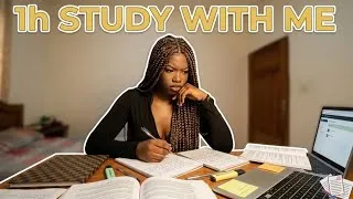 Miniature : 📚STUDY WITH ME  |   NO MUSIC  | EXAM PREP