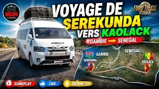 Miniature : 🚐🇬🇲🇸🇳 SEREKUNDA GAMBIE ➡️ KAOLACK SENEGAL | VOYAGE EN TOYOTA HIACE Cheikhou Cherif🇸🇳| ETS2 Gameplay🚐