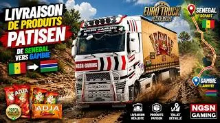 Miniature : 🇸🇳➡️🇬🇲 LIVRAISON DE PRODUIT PATISEN ! 😱 Du Sénégal vers la Gambie sur 🚛 | ETS2