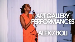 Miniature : LIVE ALEX Z BOLI - ART GALLERY PERFORMANCES