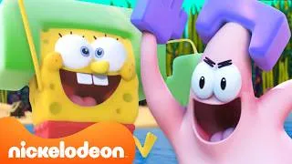 Miniature : Kamp Koral | Les meilleurs moments de Bob au Kamp Koral ⛺️ | 60 Minutes | Nickelodeon France
