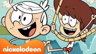 Miniature : Bienvenue chez les Loud | 1 heure de fun en plein air avec les Loud ! 🌳☀️ | Nickelodeon France