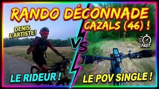 Miniature : 🤯 On a craqué ! Single track rapide, rigolade et Cube Stereo eMTB à Cazals (46)