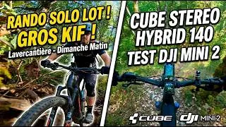 Miniature : Session VTT 100% Plaisir à Lavercantière (Cube Stereo Hybrid 2025) + Test Micro DJI