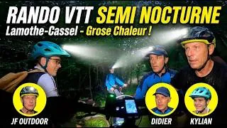 Miniature : 🥵 Chaud devant ! Session VTT semi nocturne à Lamothe-Cassel avec la canicule