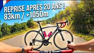 Miniature : "Je reprends la route après 20 ANS : 83km, +1050m et l'ENFER du vent !"