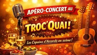 Miniature : Un moment convivial et musical au Troc’Quai – Reportage local