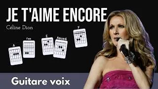 Miniature : Je t'aime encore - Céline Dion Cover Guitare et Voix avec les accords #coversong #acousticguitar
