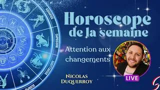 Miniature : Horoscope de la semaine pour votre signe du zodiaque | Des changements et de l'action en préparation