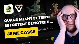 Miniature : Pourquoi j'ai quitté Meshy et Tripo