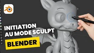 Miniature : Blender : sculpture 3D pour l'impression 3D | Tutoriel complet