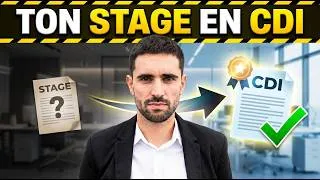 Miniature : Comment transformer ton stage en CDI : les 4 étapes (16 points concrets)