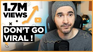 Miniature : How my 1.7M views VIRAL video KILLED my YouTube Channel
