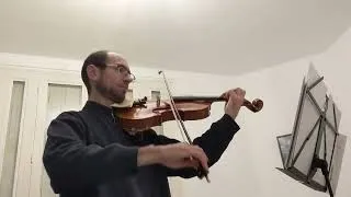 Miniature : Jean-Sébastien Bach, prélude de la 2e suite BWV 1008 (alto)