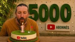 Miniature : 5000 abonnés : Une chaîne golf qui monte ...grâce à vous !
