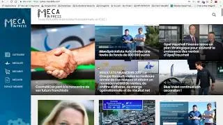 Miniature : MecaPress - Toute l'Actualité Automobile Professionnelle en 1clic !