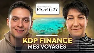 Miniature : Elle gagne 2400€ / Mois sur KDP pour financer ses Voyages