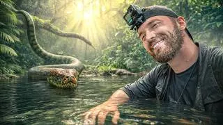 Miniature : Nez à nez avec un ANACONDA GEANT en pleine Jungle ( Enfin !!! ) 1/2