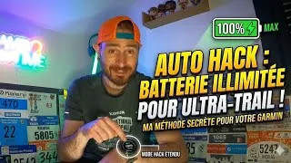 Miniature : Garmin : Le Hack pour une batterie ILLIMITÉE en Ultra-Trail !