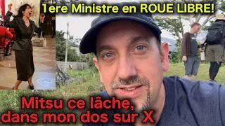 Miniature : mitsu et la premiere ministre japonaise sont en ROUE LIBRE!