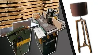 Miniature : Comment faire une lampe en bois !  Création de lampes hautes en bois avec des machines Kity !