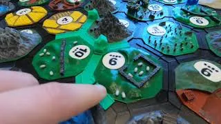 Miniature : Jeu des Colons de Catane imprimé en 3D, boite personnalisée. Printed 3D DIY Settlers of catan