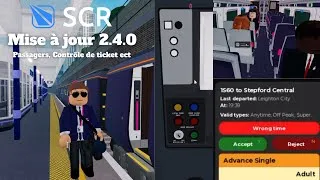 Miniature : SCR - Mise à jour 2.4.0  (Passagers, Contrôle de ticket ect..)