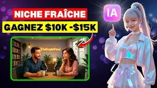 Miniature : La Niche Secrète de l’Apprentissage de l’Anglais avec l’IA qui m’a Rapporté 15 000 $ sur YouTube