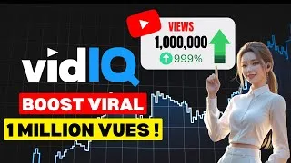 Miniature : Comment utiliser VidIQ pour obtenir 1 million de vues ! | Tutoriel VidIQ pour débutants 2025