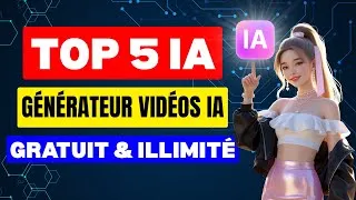 Miniature : Top 5 outils IA gratuits pour créer des images, des vidéos et des voix | 100 % gratuits et illimités