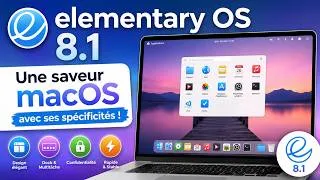 Miniature : elementary OS 8.1 et son bureau Pantheon