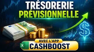 Miniature : Gestion Prévisionnelle de trésorerie sur Excel !  Cette application est votre Expert financier  ❤️