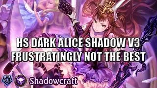 Miniature : 【Shadowverse】Throwback Rotation ► HS Dark Alice Shadow v3-11 ★ Shadowcraft ║Season 119 #5214║