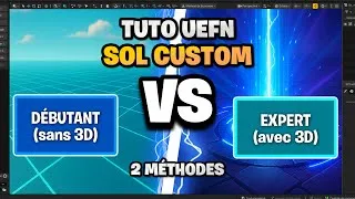 Miniature : [P3] UEFN Fortnite : Sol 3D custom + contour lumineux (2 méthodes)