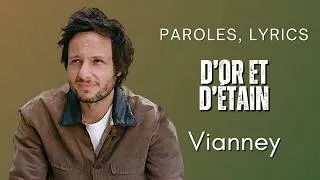 Miniature : Vianney - D'or et d'étain (Paroles, Lyrics)