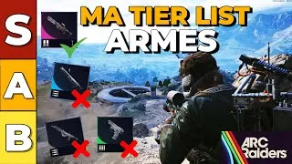 Miniature : TIER LIST ULTIME – Les MEILLEURES armes sur Arc Raiders (et les pires)