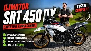 Miniature : 6300€ pour un trail comme ça ?! QJMotor SRT 450 RX – Essai complet