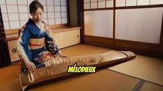 Miniature : Le koto, cithare japonaise