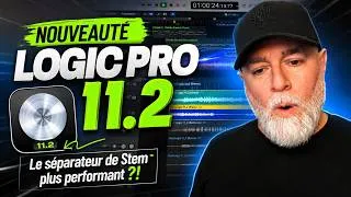 Miniature : Logic Pro 11.2 Le séparateur de Stem plus performant?!