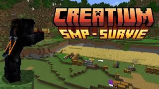 Miniature : Creatium SMP V2 : Début d'une survie sur mon serveur ! #minecraft #minecraftfr #video #videos